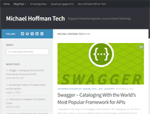 Tablet Screenshot of michaelhoffmaninc.com